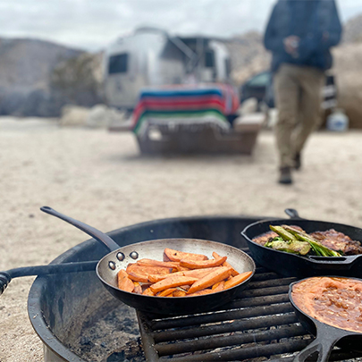 Honey BBQ Chicken At Joshua Tree NP